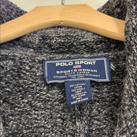 Polo Ralph Lauren Men’s/Unisex Wool Flag Collared Sweater—Vintage! FABULOUS!! - Picture 3 of 11